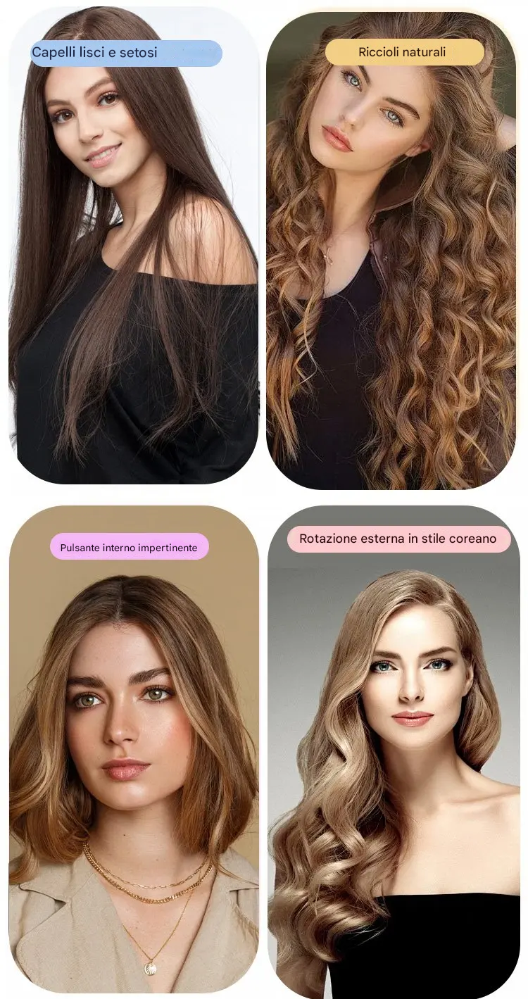 【SCONTO DEL 30%】【Acquista 1 e ricevi 1 gratis】🔥Clip per lo styling portatile - Lisciante e arricciante