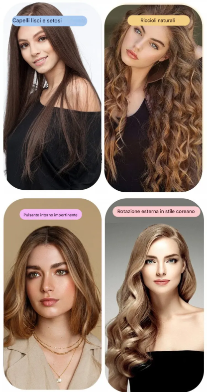 【SCONTO DEL 30%】【Acquista 1 e ricevi 1 gratis】🔥Clip per lo styling portatile - Lisciante e arricciante