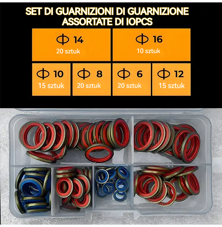 🔥【100/245 buc】Set di guarnizioni per l'estrazione del carbone di legn