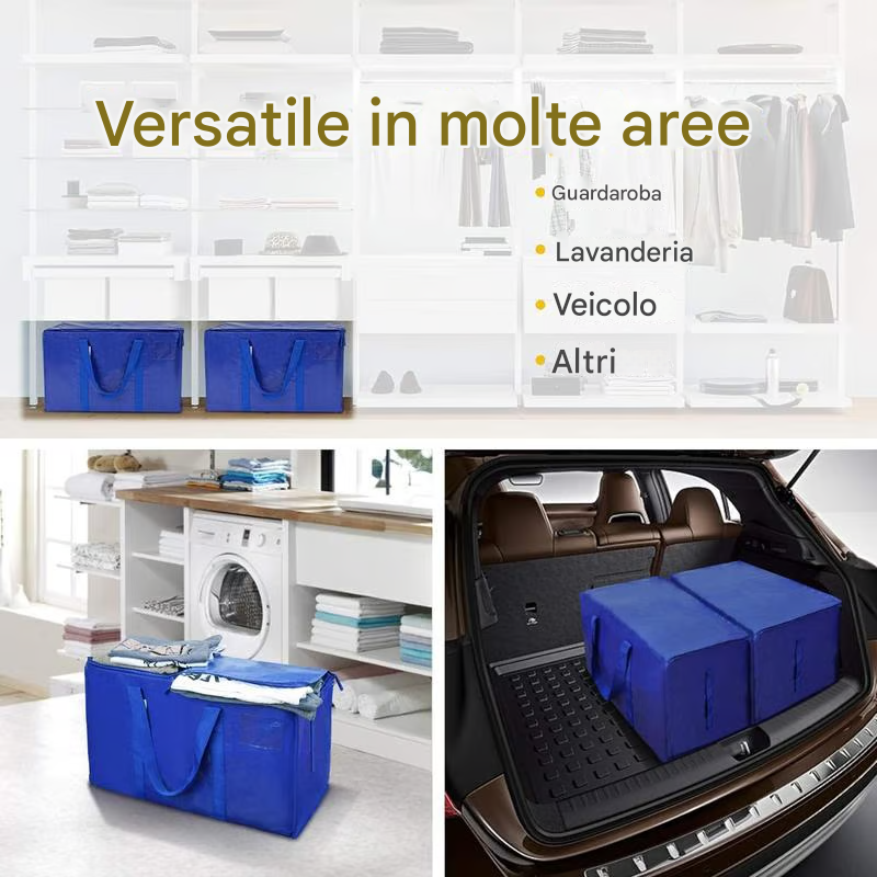 ✨Ultimo giorno di sconto del  - Sacchi da trasloco pieghevoli extra large e resistenti da 24 galloni