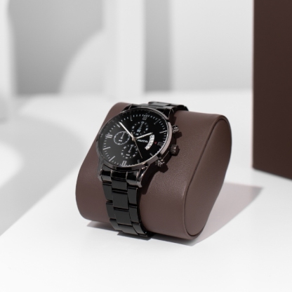 Czarny zegarek męski | CHRONOMASTER
