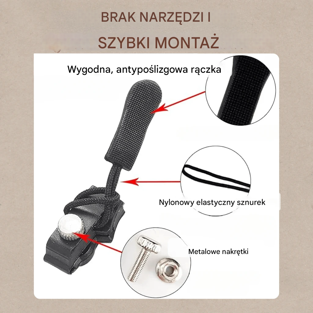 Zestaw do naprawy zamków błyskawicznych