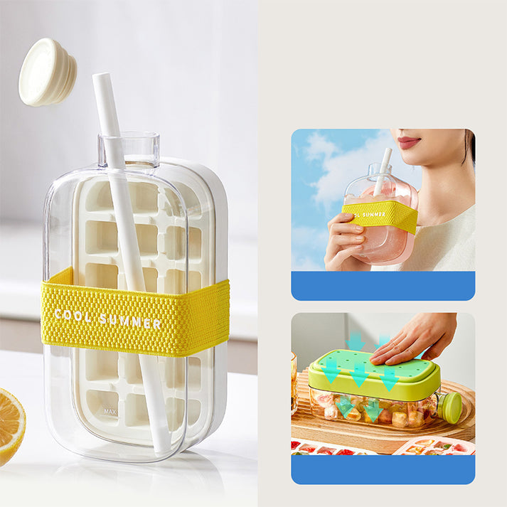 🧊Forma i czajnik do kostek lodu Press-To-Cold