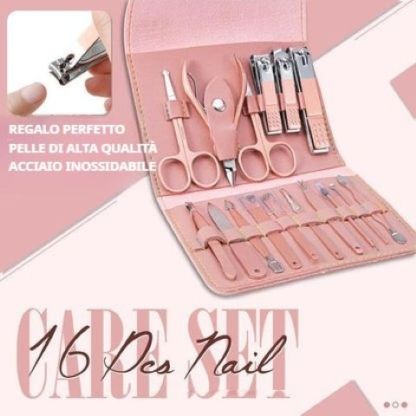 Set per la cura delle unghie 16 pezzi