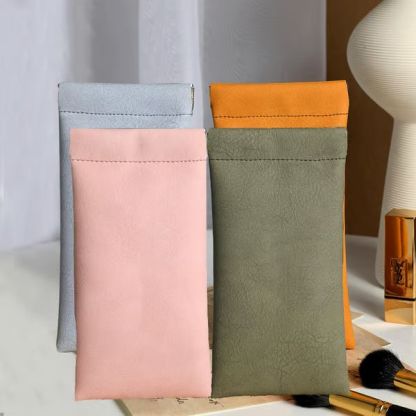 🔥Borsa portaoggetti in pelle con bottone automatico