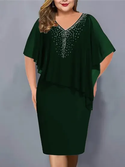 🔥🔥【S-5XL】2025 Nuovi abiti estivi in ​​chiffon con scialle