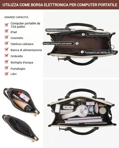 Borsa tote per il pranzo per le donne