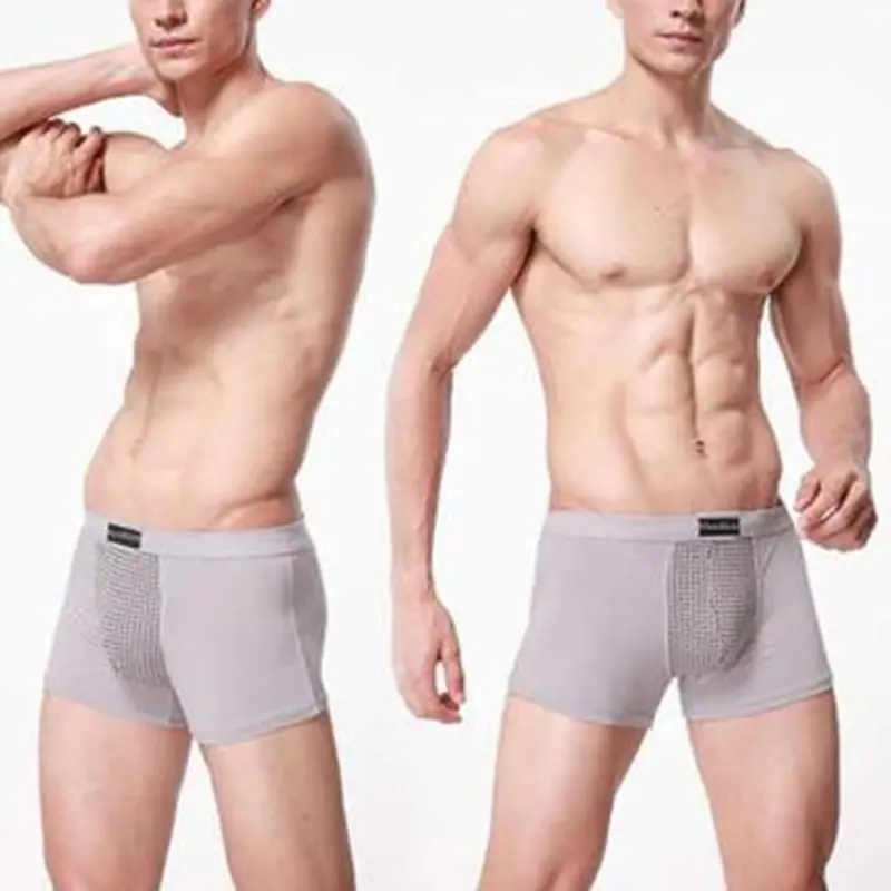 🔥Boxer antibatterici per la salute con terapia magnetica energetica da uomo