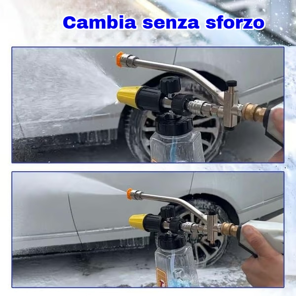 Saldi imperdibili - 50% DI SCONTO - 🔥Accessorio a doppio connettore per cannone di schiuma