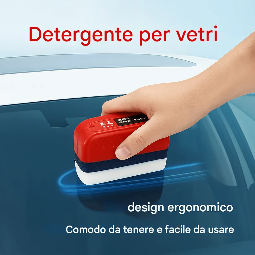 Spazzola protettiva per parabrezza 2x1