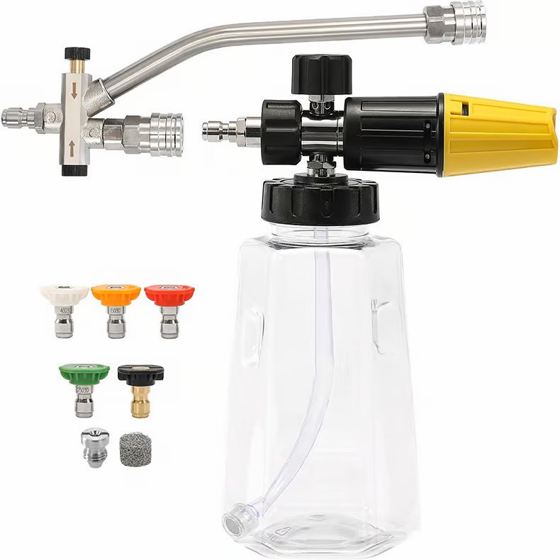 Saldi imperdibili - 50% DI SCONTO - 🔥Accessorio a doppio connettore per cannone di schiuma
