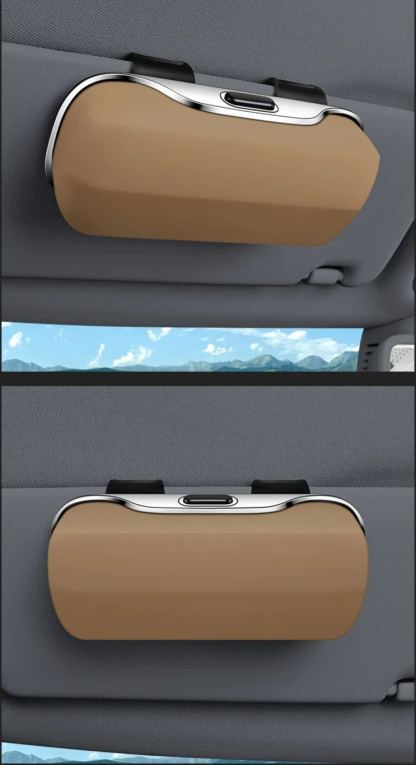 Scatola portaocchiali multifunzionale per auto