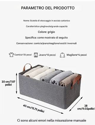 🎁Armadio pieghevole multifunzionale Cation