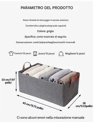 🎁Armadio pieghevole multifunzionale Cation
