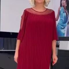 😍【S-5XL】Abito in chiffon di alta qualità, primavera 2025, temperamento elegante