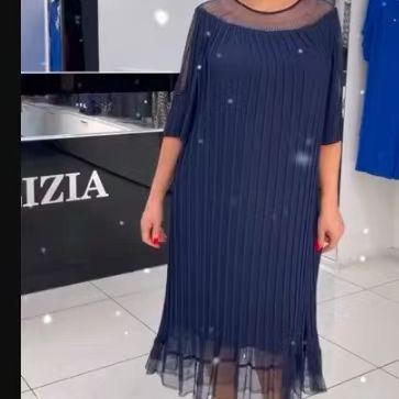 😍【S-5XL】Abito in chiffon di alta qualità, primavera 2025, temperamento elegante