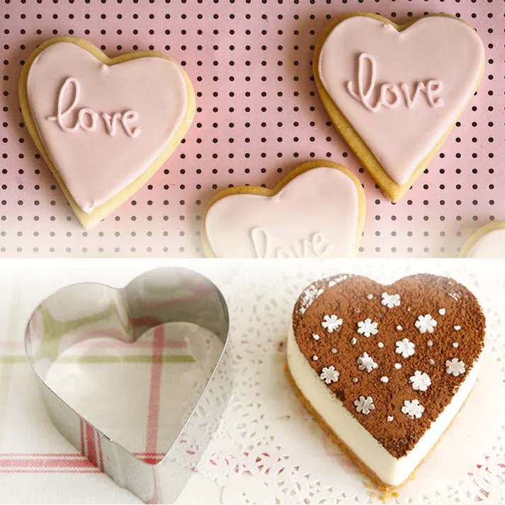 🎁【Regalo creativo】Stampi per cottura in acciaio inossidabile di varie forme