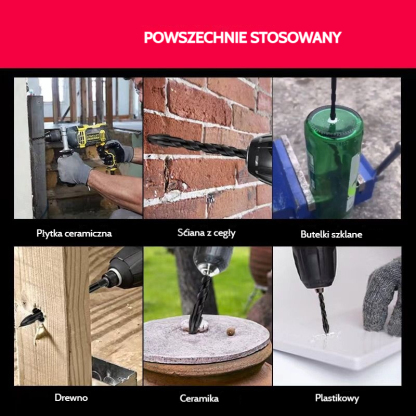 ✨Zestaw wiertel krzyżowych 4-krawędziowych, 7 sztuk