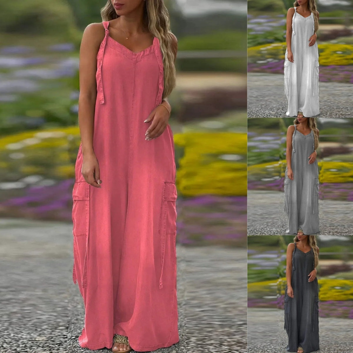 🔥 TYLKO DZIŚ! Kombinezon oversize z kieszeniami | -20% na kolekcję letnią
