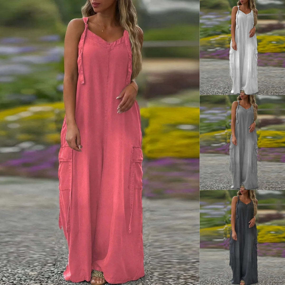 🔥 TYLKO DZIŚ! Kombinezon oversize z kieszeniami | -20% na kolekcję letnią