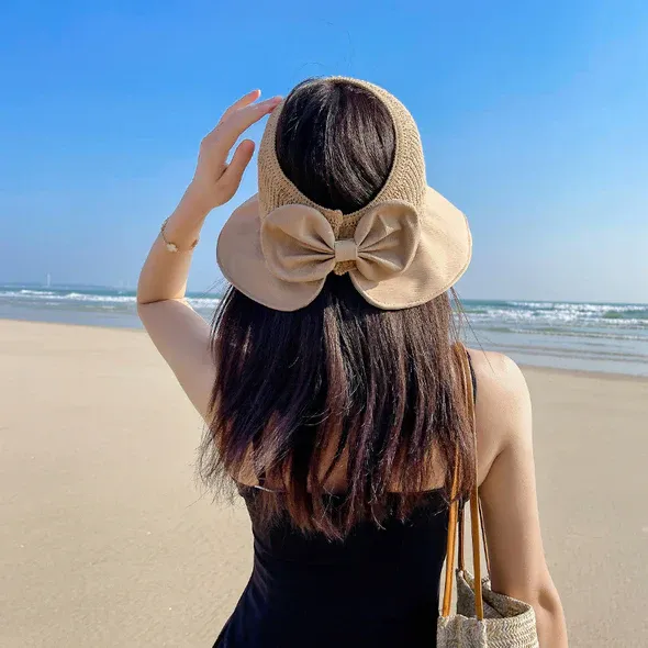 🔥❤️‍🔥👒Cappello da sole a tesa larga estivo alla moda in saldo