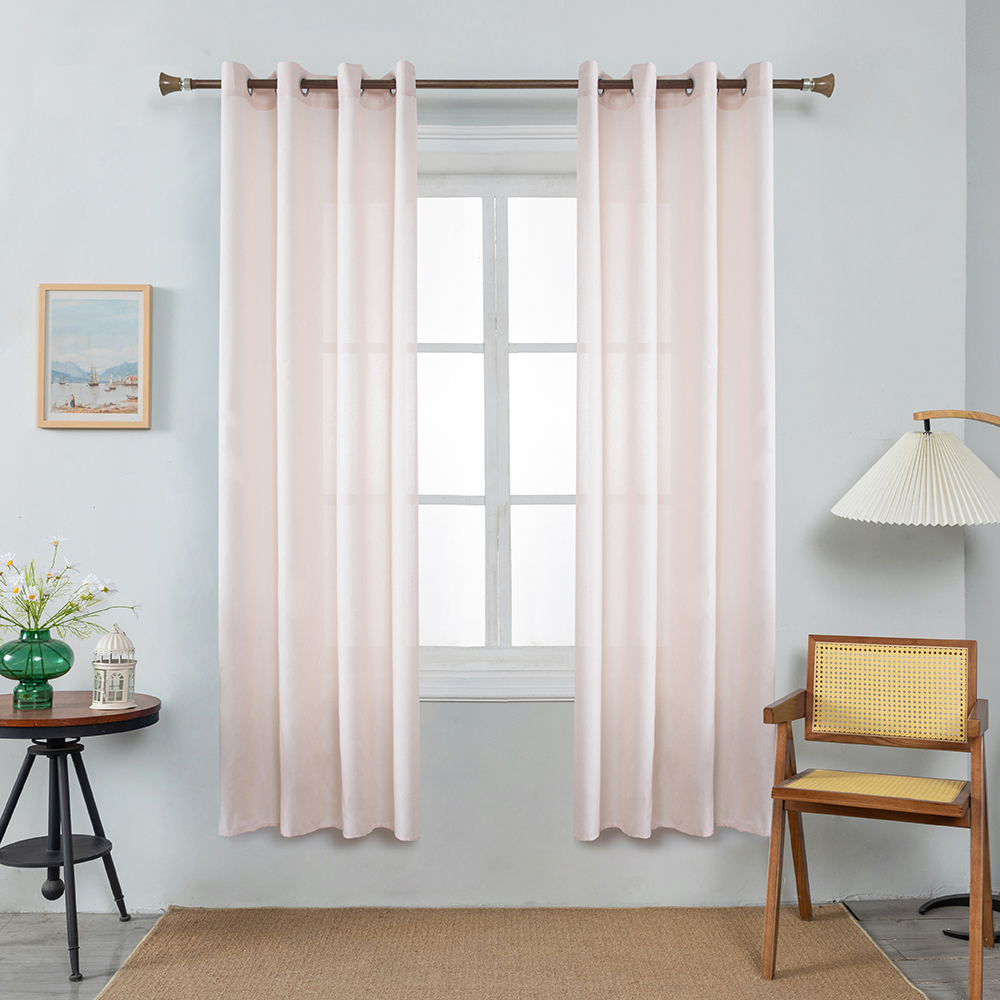 Fine Cotton and Linen Curtains Livingroom Bone