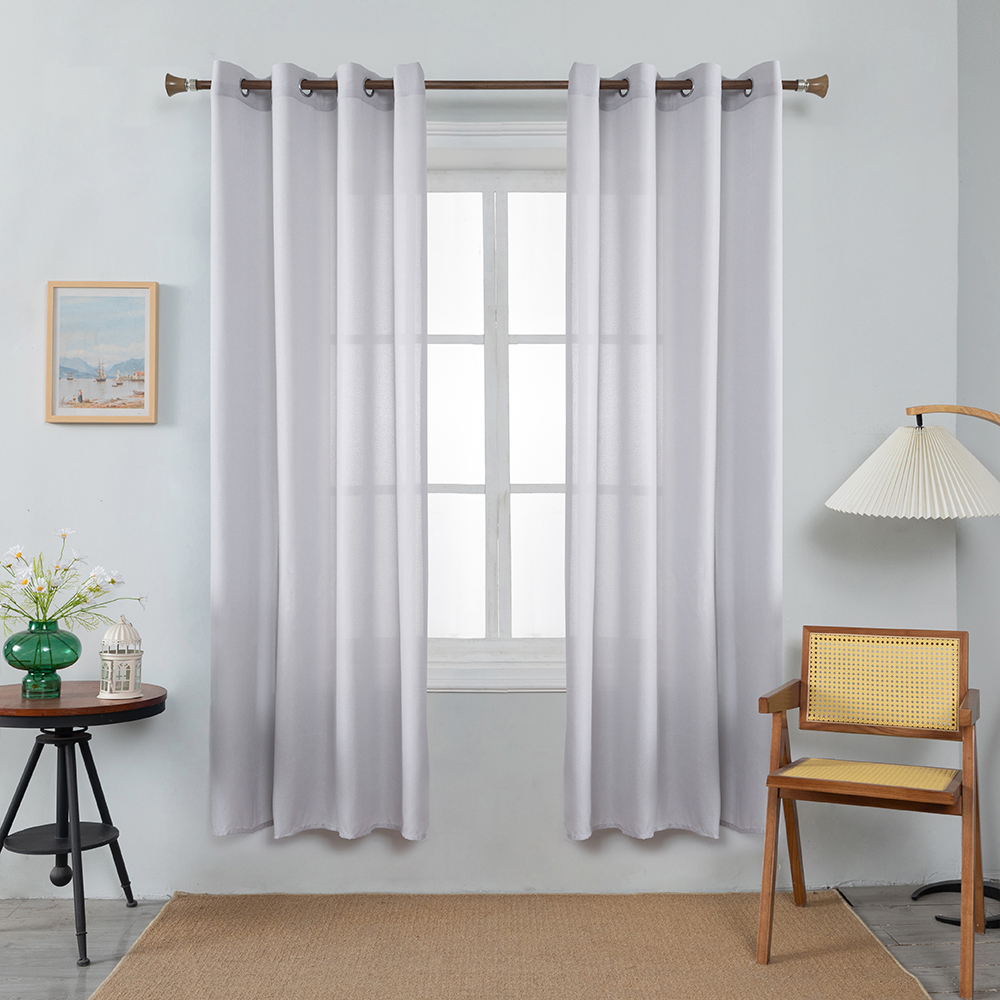 Fine Cotton and Linen Curtains Livingroom 