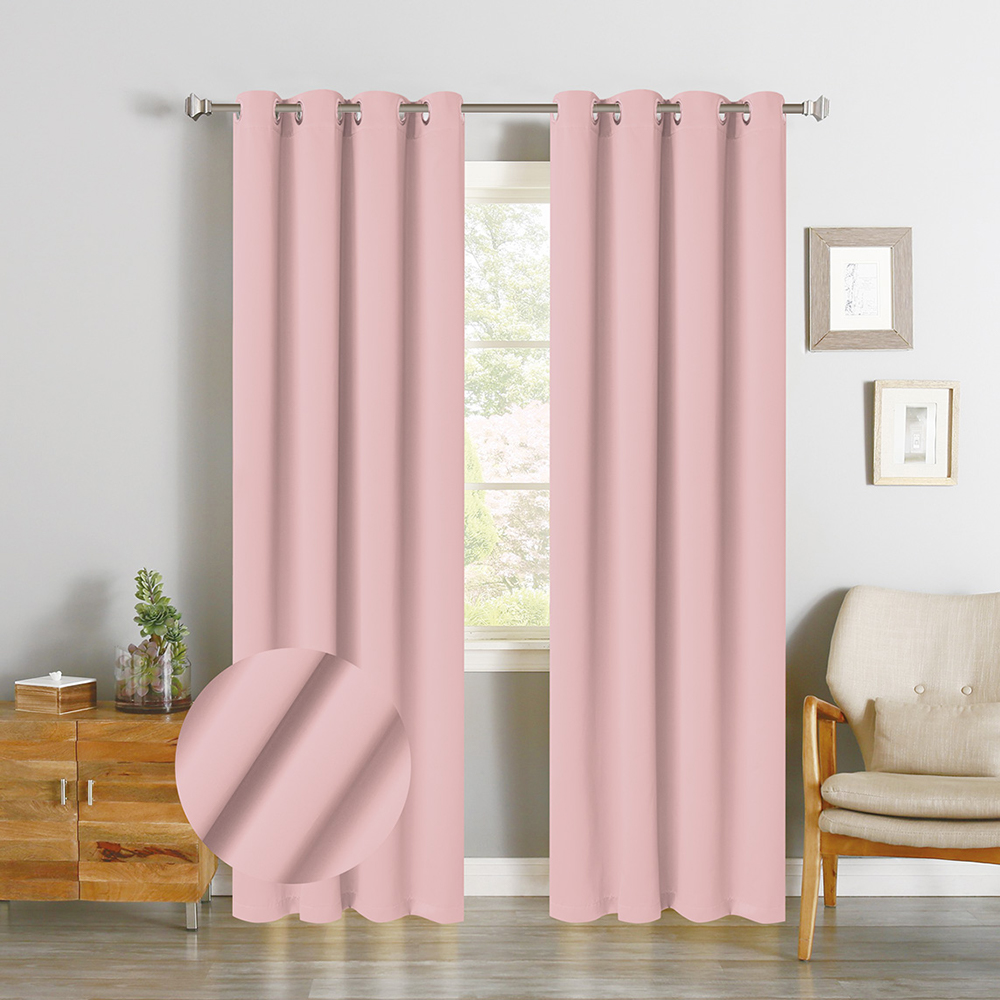 Single-side Curtain Mint Light Pink