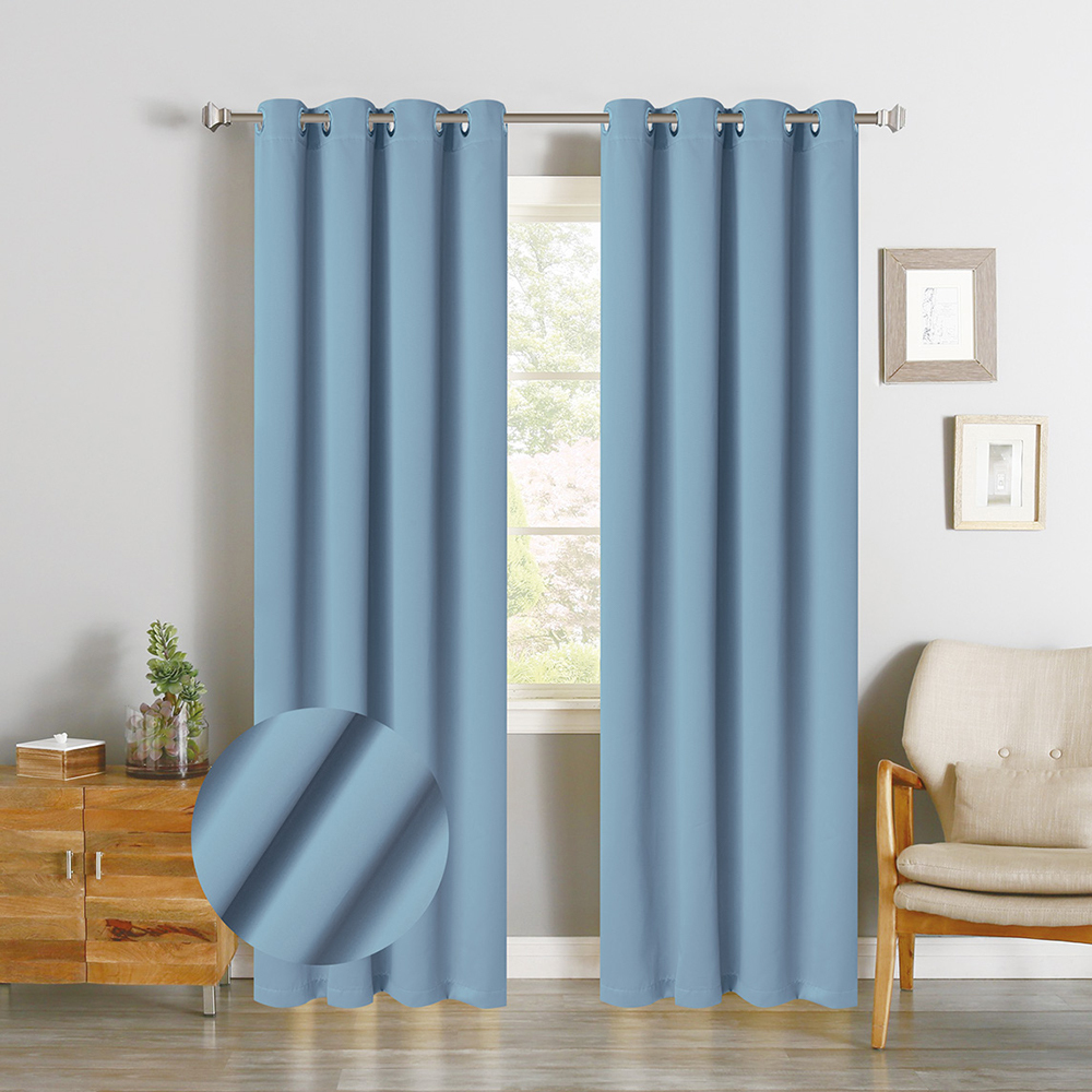 Single-side Curtain Mint Light Blue