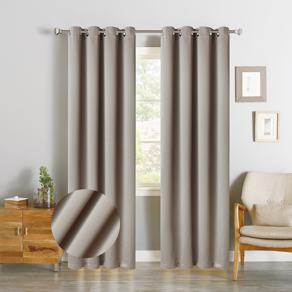 Single-side Curtain Mint Light Red Gray