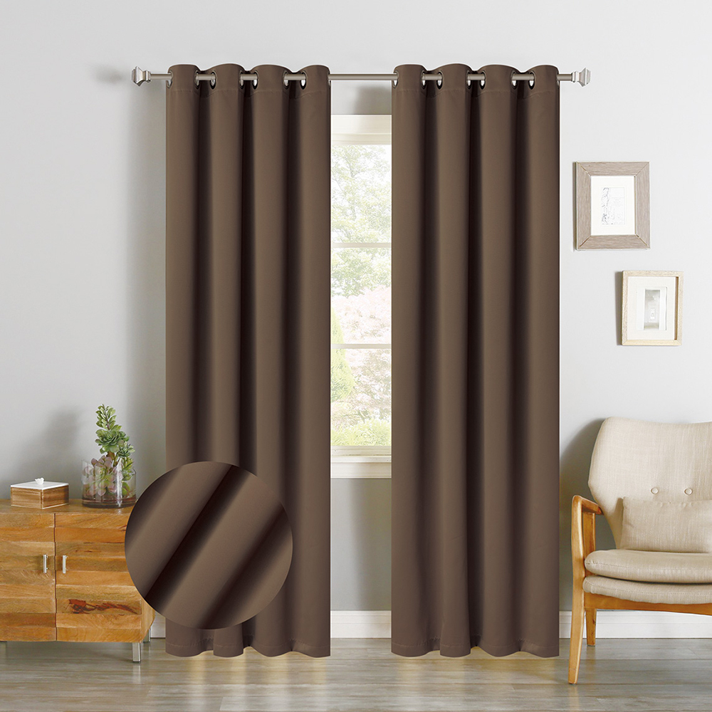 Single-side Curtain Light Dark Brown