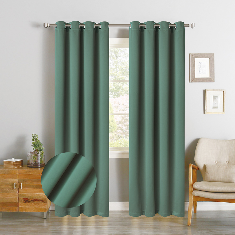 Single-side Curtain Light Green