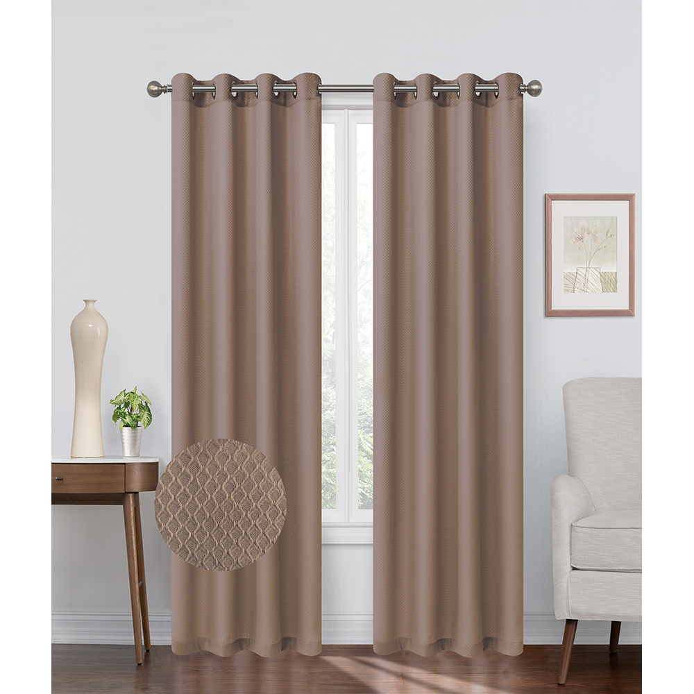 Curtain Jackquard Livingroom Green