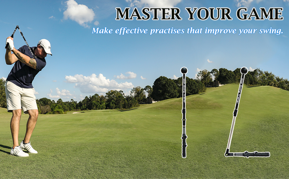 A golf swing trainer that really makes a lasting difference to your swing and get the most