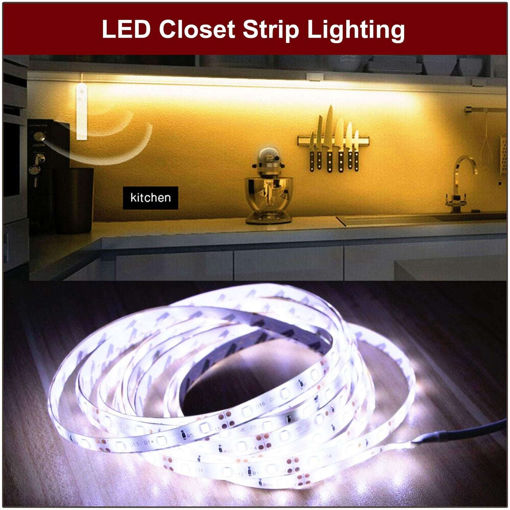 😍 LAST DAY PROMOTION-70%OFF 😍— LED Closet Strip Lighting