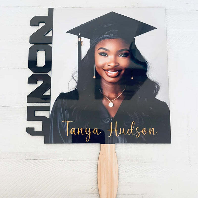 Personalized Graduation Season Fan