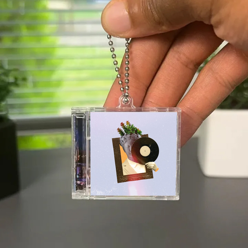 Personalized Album CD Keychain