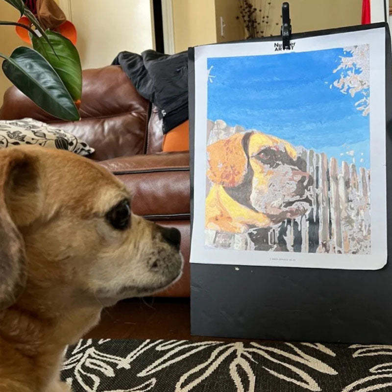 Customized Personalized Photo Oil Painting DIY Kit | Handmade Painting Gift Kit