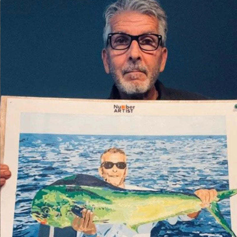 Customized Personalized Photo Oil Painting DIY Kit | Handmade Painting Gift Kit