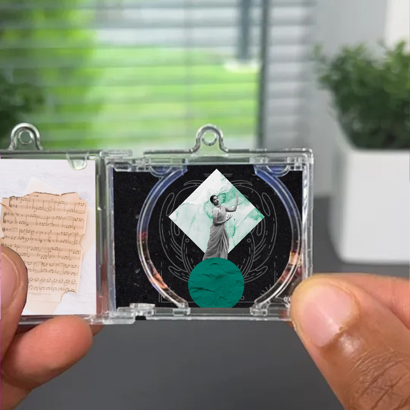 Personalized Album CD Keychain