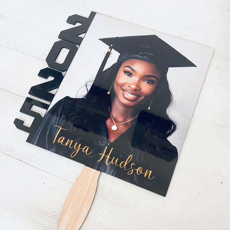 Personalized Graduation Season Fan