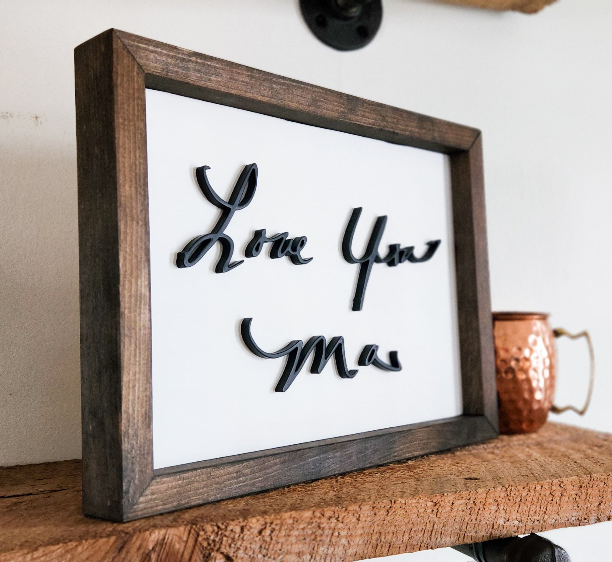 Custom Handwriting Sign