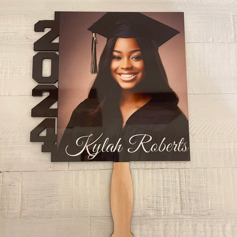 Personalized Graduation Season Fan