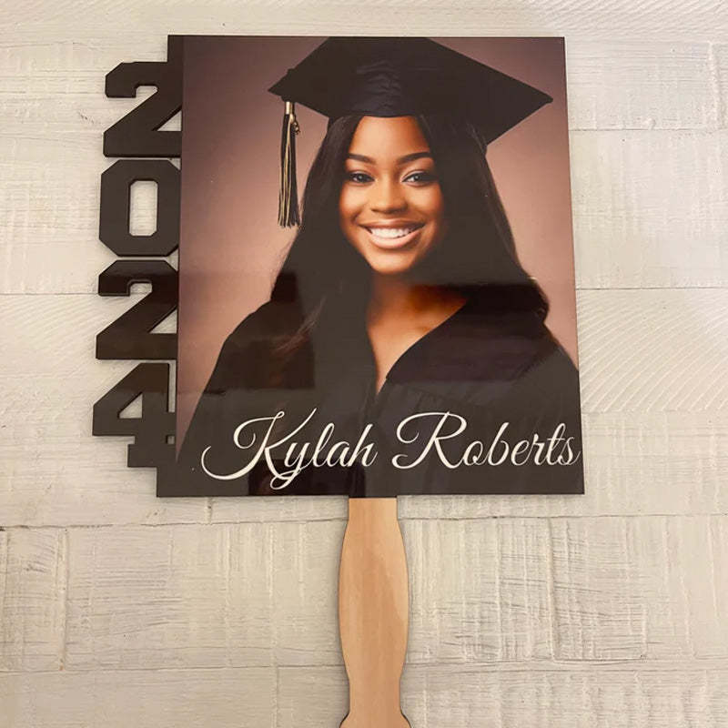 Personalized Graduation Season Fan