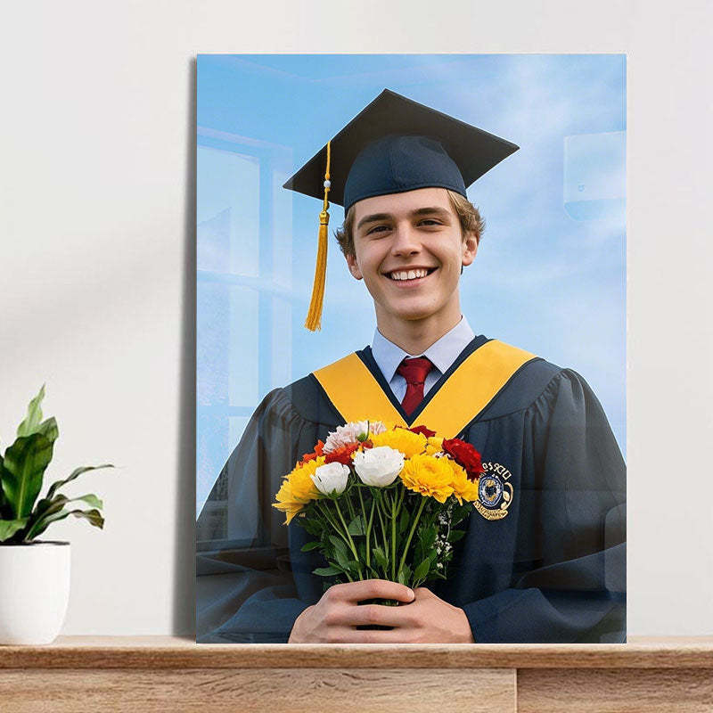 Customized Graduation Photo Acrylic Plaque
