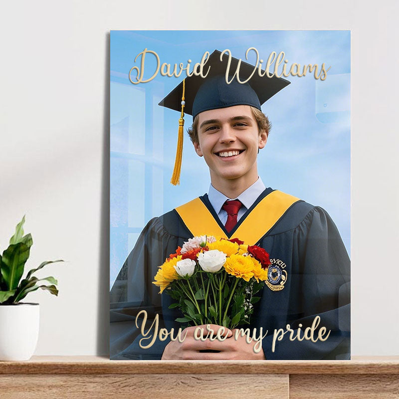 Customized Graduation Photo Acrylic Plaque