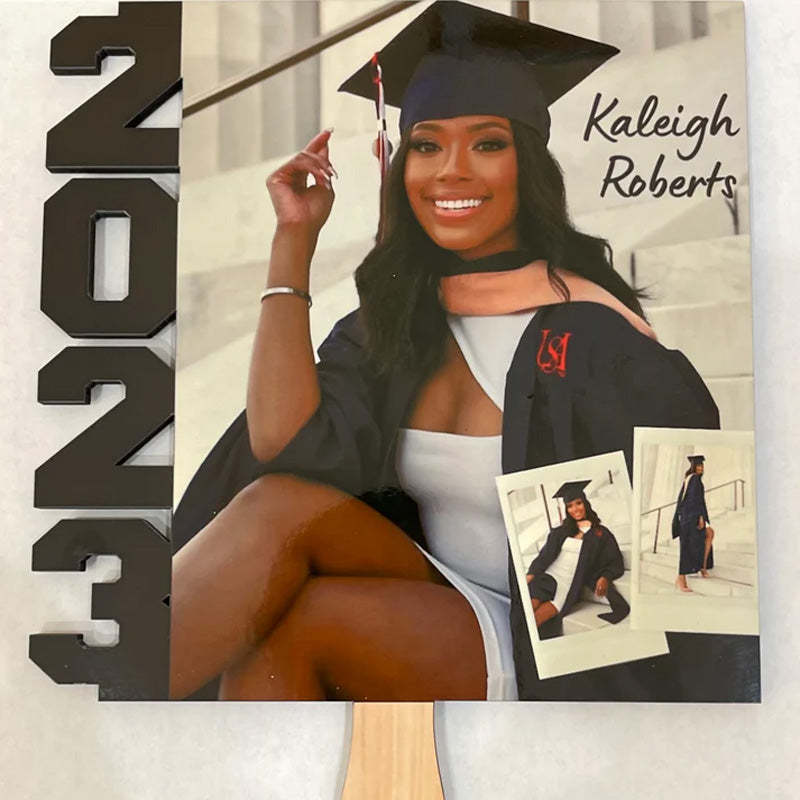 Personalized Graduation Season Fan