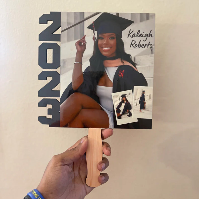 Personalized Graduation Season Fan