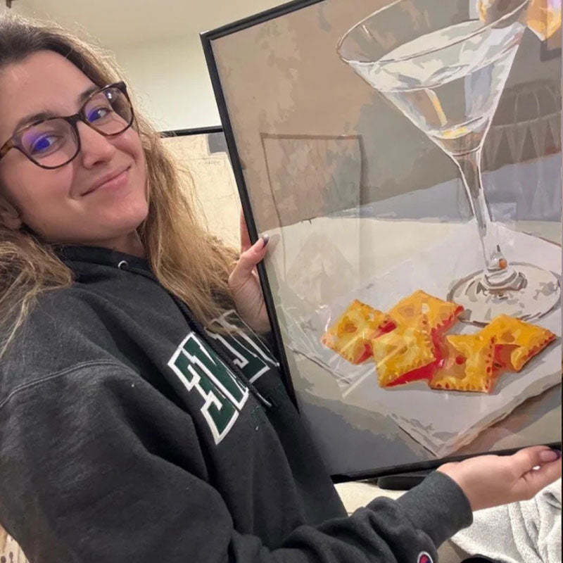 Customized Personalized Photo Oil Painting DIY Kit | Handmade Painting Gift Kit