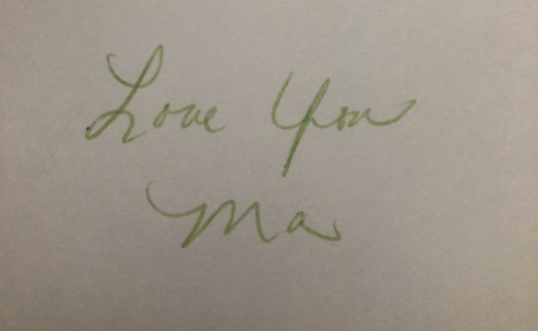 Custom Handwriting Sign